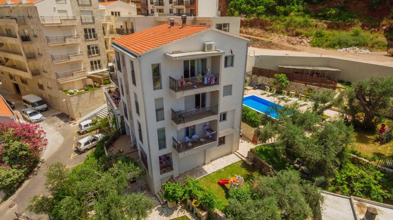 Apartments My Przno Sveti Stefan Esterno foto
