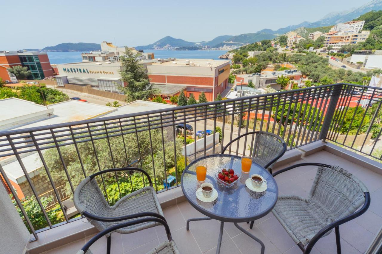 Apartments My Przno Sveti Stefan Esterno foto